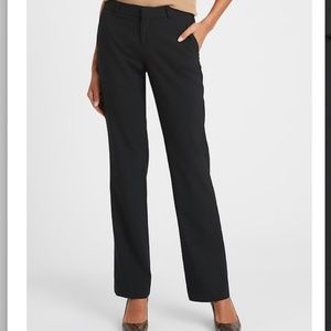NWOT Banana Republic Petite Black Trousers
